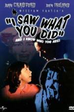 Watch I Saw What You Did Movie25