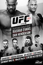 Watch UFC 161: Evans vs Henderson Movie25