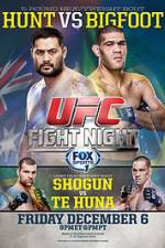 Watch UFC Fight Night 33 Hunt vs Bigfoot Movie25