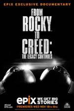 Watch From Rocky to Creed: The Legacy Continues Movie25