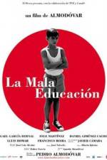 Watch La mala educación Movie25