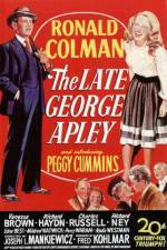 Watch The Late George Apley Movie25