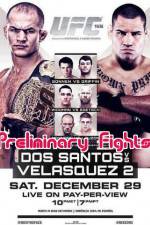 Watch UFC 155 Preliminary Fights Movie25