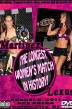 Watch Martinez vs Lexus Longest Match in History Movie25