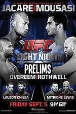 Watch UFC Fight Night 50 Prelims Movie25