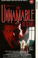 Watch The Unnamable II: The Statement of Randolph Carter Movie25