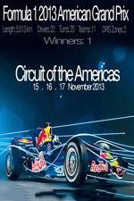 Watch Formula 1 2013 American Grand Prix Movie25