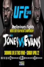 Watch UFC 145 Jones vs Evans Preliminary Fights Movie25