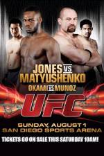 Watch UFC Live Jones vs. Matyushenko Movie25