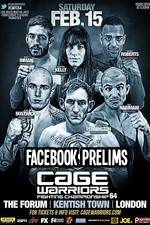 Watch Cage Warriors 64 Facebook Preliminary Fights Movie25