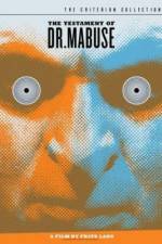 Watch Das Testament des Dr Mabuse Movie25