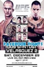 Watch UFC 155 Dos Santos vs Velasquez 2 Facebook Fights Movie25