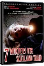 Watch Seven Murders for Scotland Yard Movie25