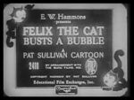 Watch Felix the Cat Busts a Bubble (Short 1926) Movie25