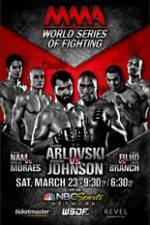 Watch World Series of Fighting 2 Arlovski vs Johnson Movie25