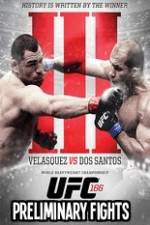 Watch UFC 166: Velasquez vs. Dos Santos III Preliminary Fights Movie25