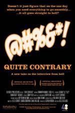 Watch Quite Contrary Movie25