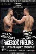 Watch UFC 166 Velasquez vs. Dos Santos III Facebook Prelims Movie25