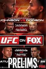 Watch UFC on Fox 6 fight card: Johnson vs. Dodson Preliminary Fights Movie25
